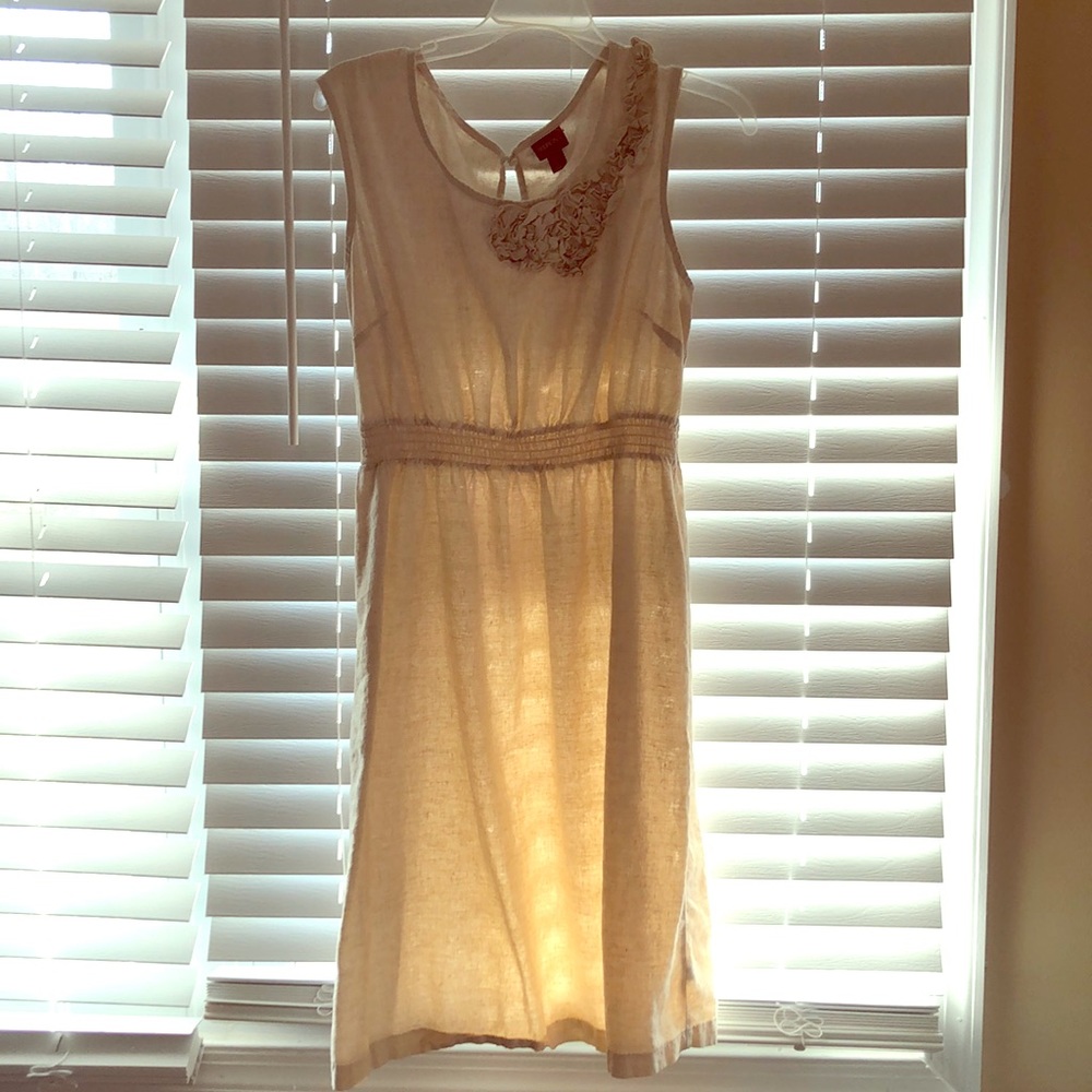 Merona Cream Sleeveless Dress